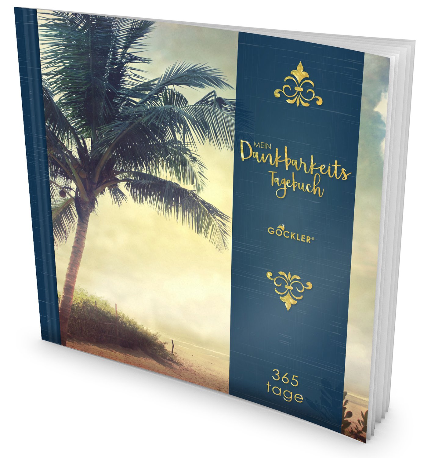 GOCKLER® Dankbarkeits-Tagebuch: 365 Tage Erfolgs-Journal für mehr Achtsamkeit, Bewusstsein & Glück im Leben +++ NEUE AUFLAGE mit glänzendem Softcover +++ DesignArt.: Sommerurlaub
