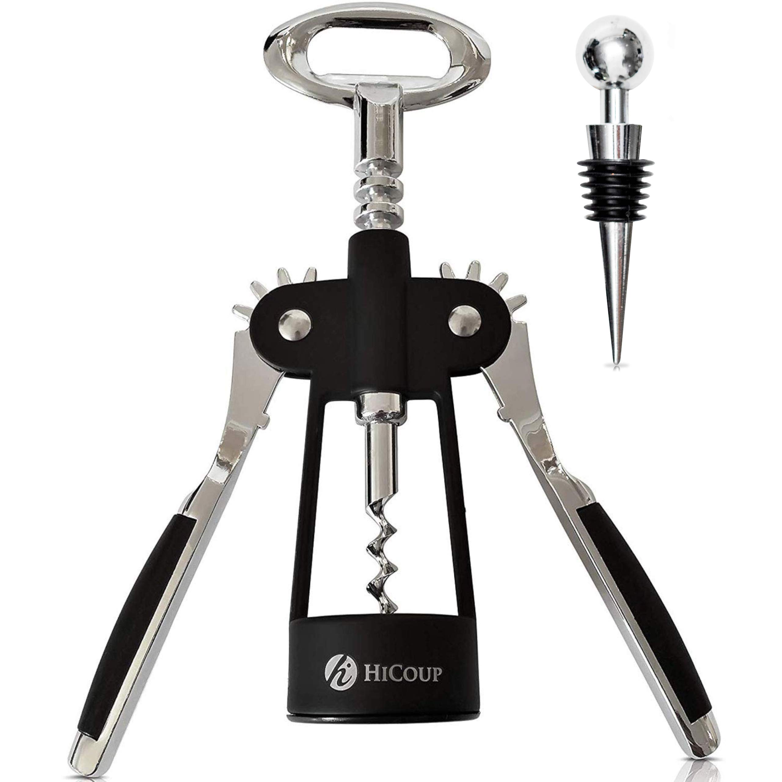 Wing Corkscrew Wine Opener by HiCoup Allinone Wine Corkscrew and