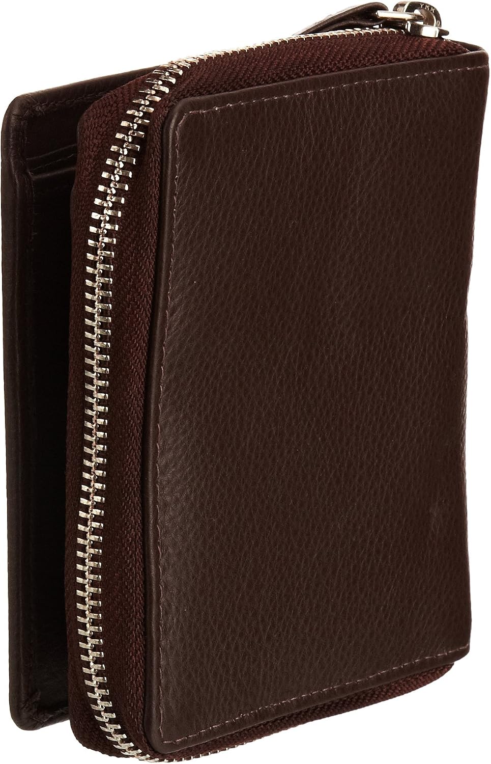 Hydestyle Women's Pratico Nappa Leather Trifold Wallet - Image 3