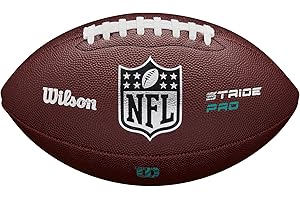 WILSON NFL Stride Pro Eco Football - Brown, Official Size