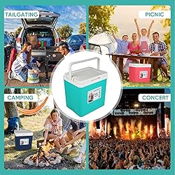 LifeBROS 17Qt Insulated Portable Cooler Leak-Proof