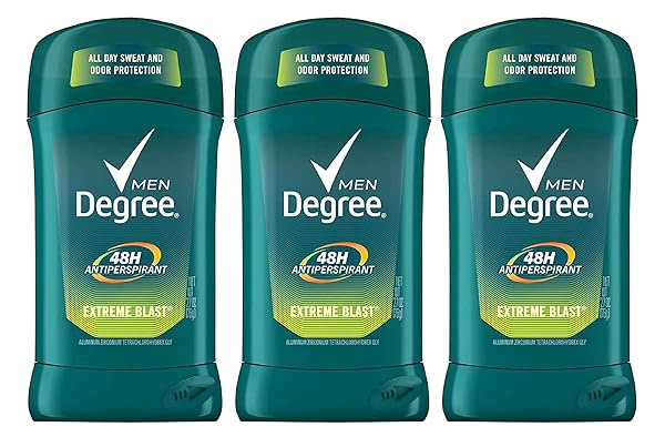 DEGREE MEN ANTI-PERSPIRANT DEODORANT INVISIBLE STICK EXTREME BLAST – 2.7 OZ, SINGLE