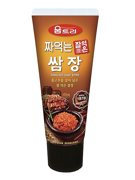 WOOMTREE SEASONED SOYBEAN PASTE (SSAMJANG), IN TUBE, 4.2...