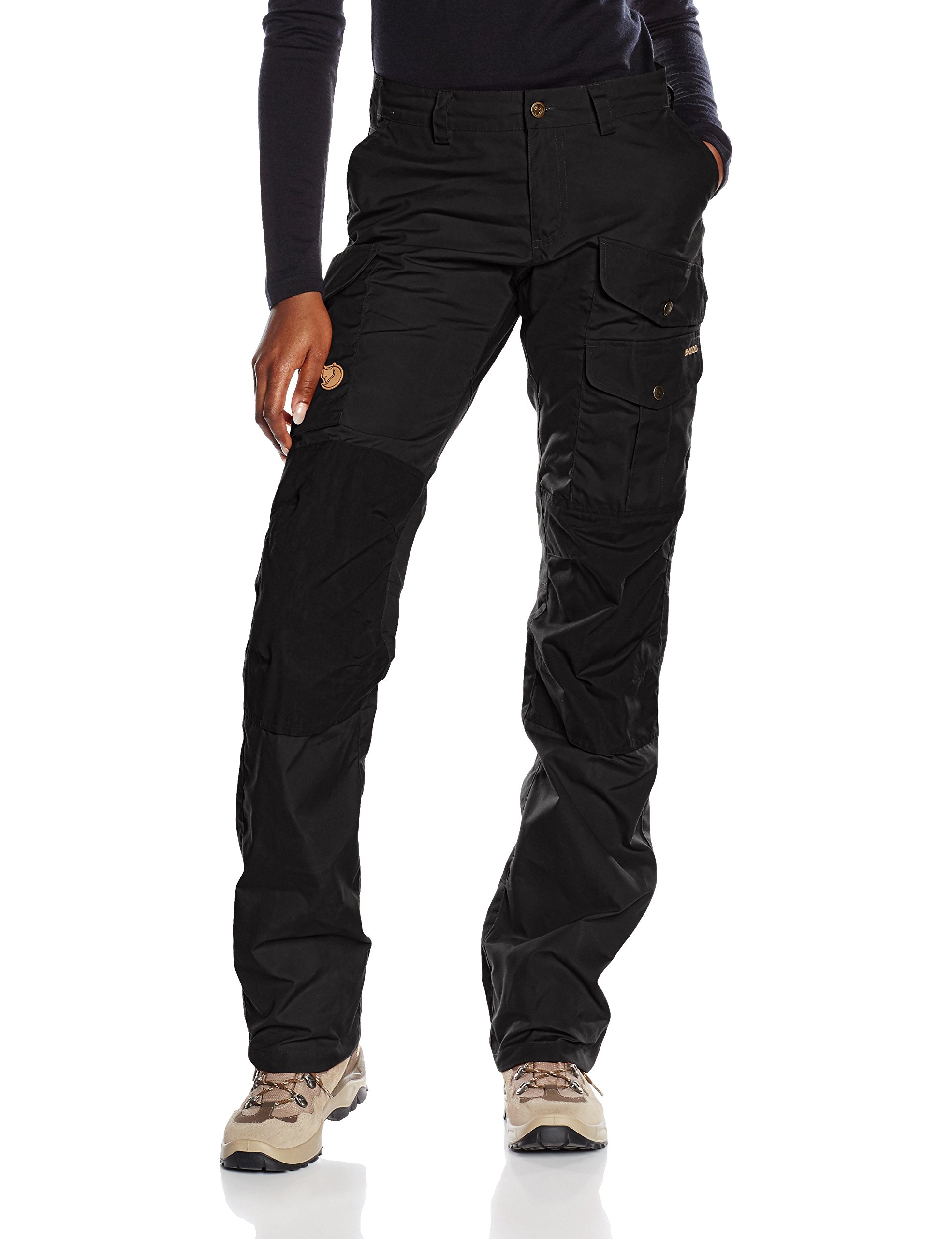Fjällräven Women's Hose Barents Pro Trousers, Black (Black-Black), XS