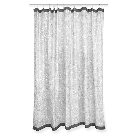 Jonathan Adler Malachite Shower Curtain Amazon In Home Kitchen