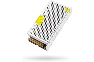 SHNITPWR 12V 15A 180W Power Supply Adapter 110V / 220V AC to DC Universal Regulated Switching Power Converter Transformer LED Driver for LED Light Strip 3D Printer CCTV Security System LCD Monitor