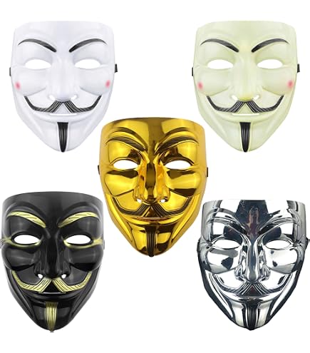 Blue Ridge Novelty Guy Fawkes Mask (Pack of 10) : Amazon.ca