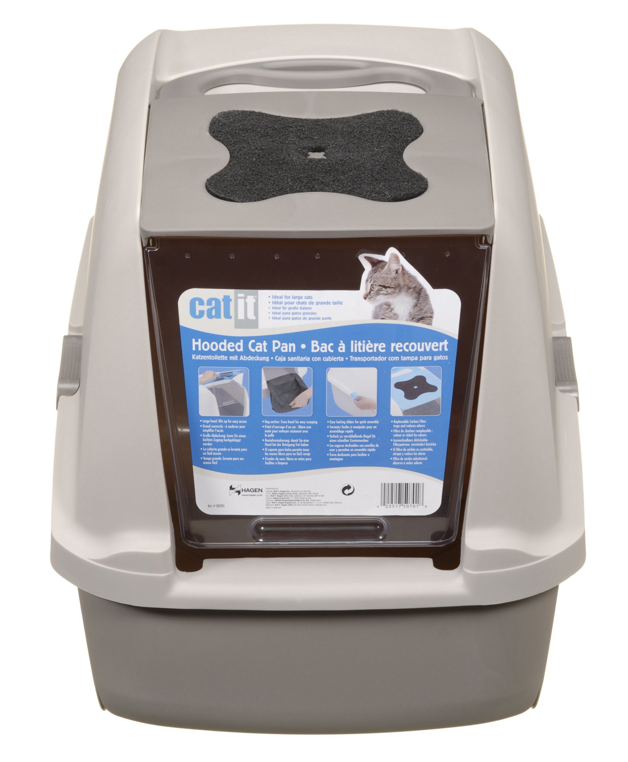 Catit Hooded Cat Litter Pan Kit 15561003810 eBay