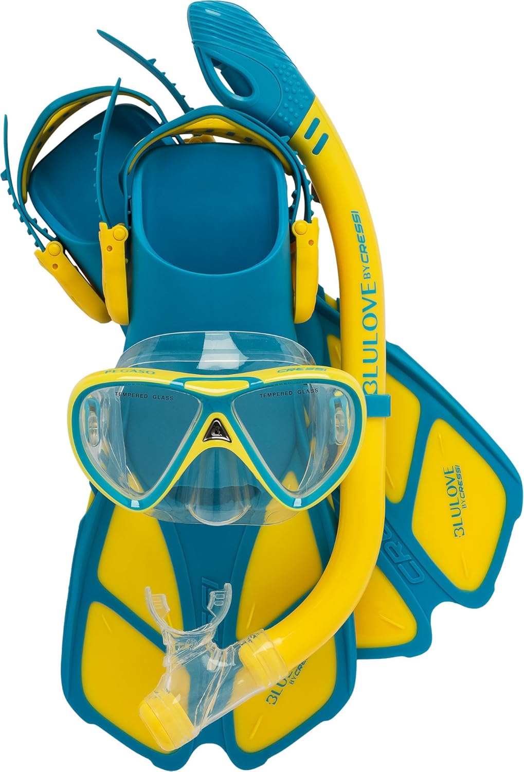 Mini Set Cressi Youth Junior Snorkeling Set for kids Aged 7 to