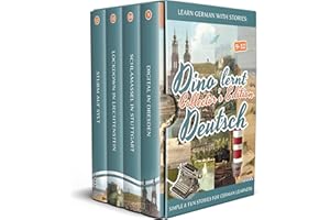 Learn German with Stories: Dino lernt Deutsch Collector's Edition - Simple & Fun Stories For German learners (9-12) (Dino ler