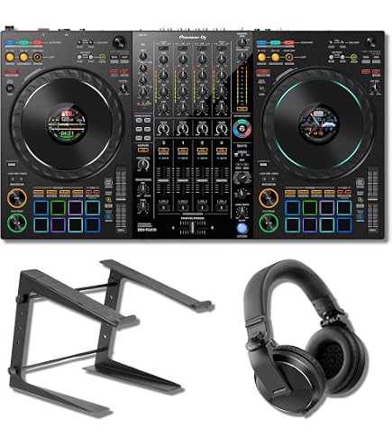 Amazon.com: Pioneer DDJ-FLX10 4-Deck DJ Controller Bundle with