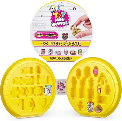Mini Brands Series 3 Collector's Case 5 Exclusive Minis Toy Brand Collectibles