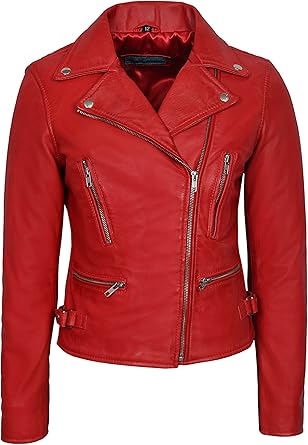 Smart Range New Deluxe Ladies Red Biker 