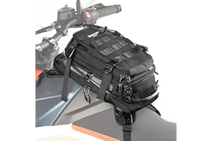 Rhinowalk motorcycle tank bag backpack, separate water bag, duffel bag with molle system, fits most adventure and sport motorcycle frames