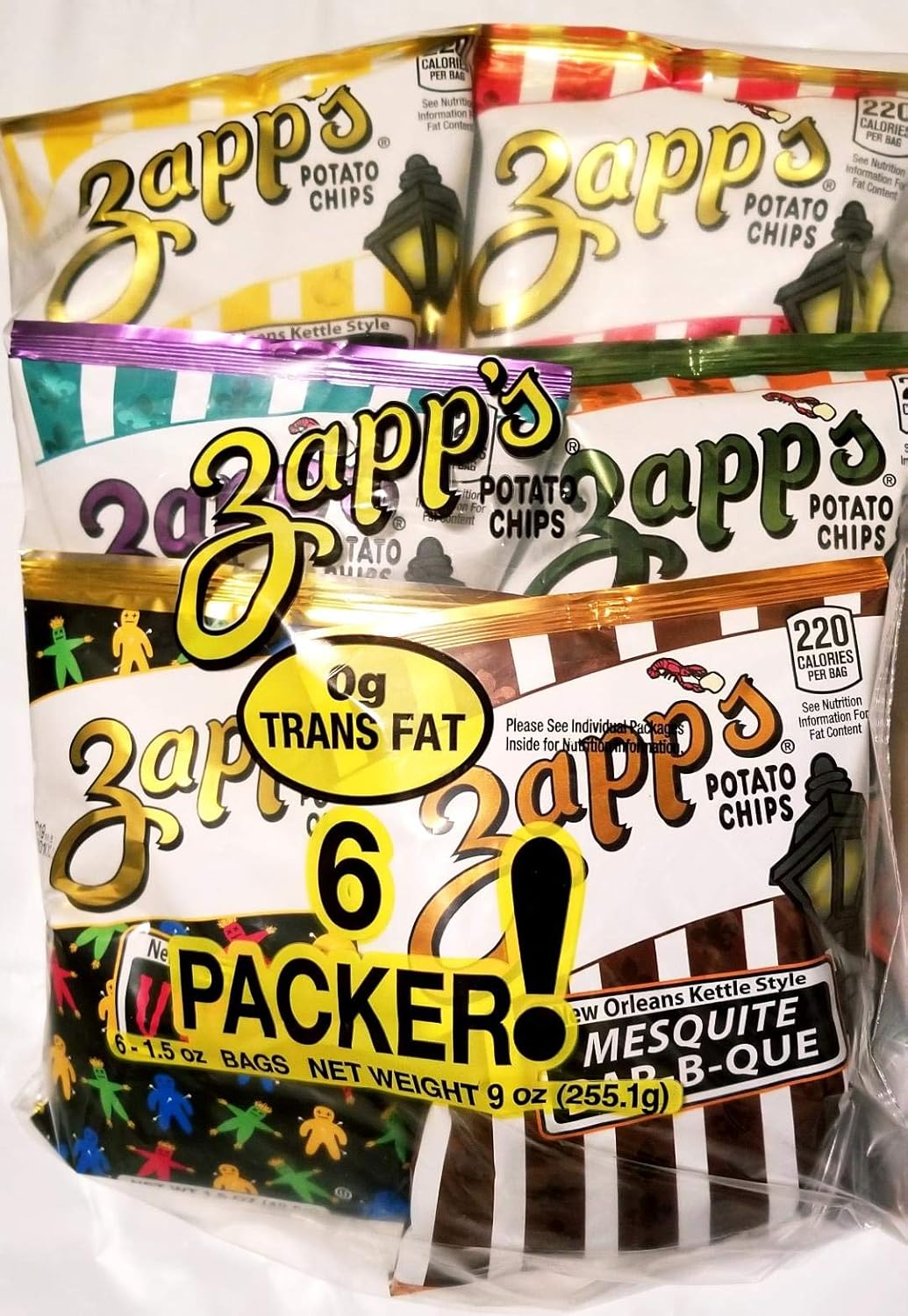 9oz Zapp 6 Packer VARIETY