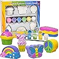 Number 1 in Gadgets Decorate Your Own Figurines, Paint Your Own Kids Set - Includes Six Figurines, Paint Brush, Six Pots of Paint