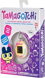Bandai Tamagotchi Original Art Shell Cyber Pet with Chain 90s Toy view 6