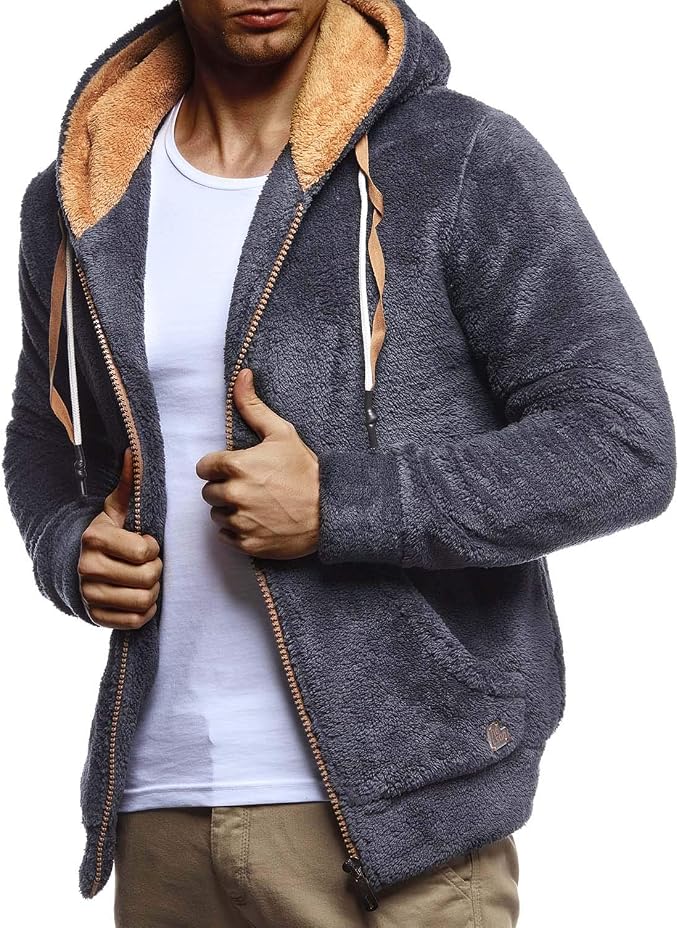 Gilet D'été Matelassé Pour Homme Leif Nelson - Coupe Ajustée, Capuche Amovible, Noir - Veste Légère Pour Loisirs, Décontracté