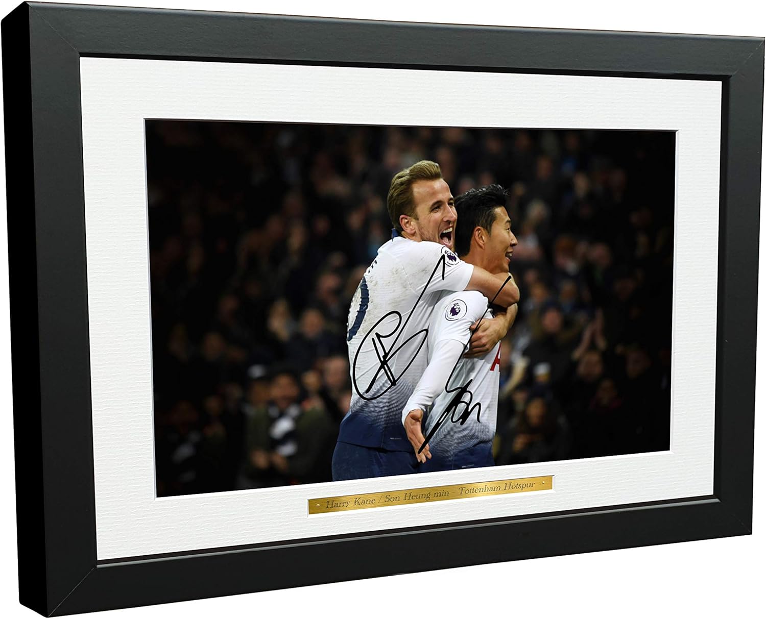 Photographs - Kitbags & Lockers 12x8 A4 Signed Harry Kane Son Heung min Tottenham Hotspur Spurs Autographed Photo Photograph Picture frame Gift 2
