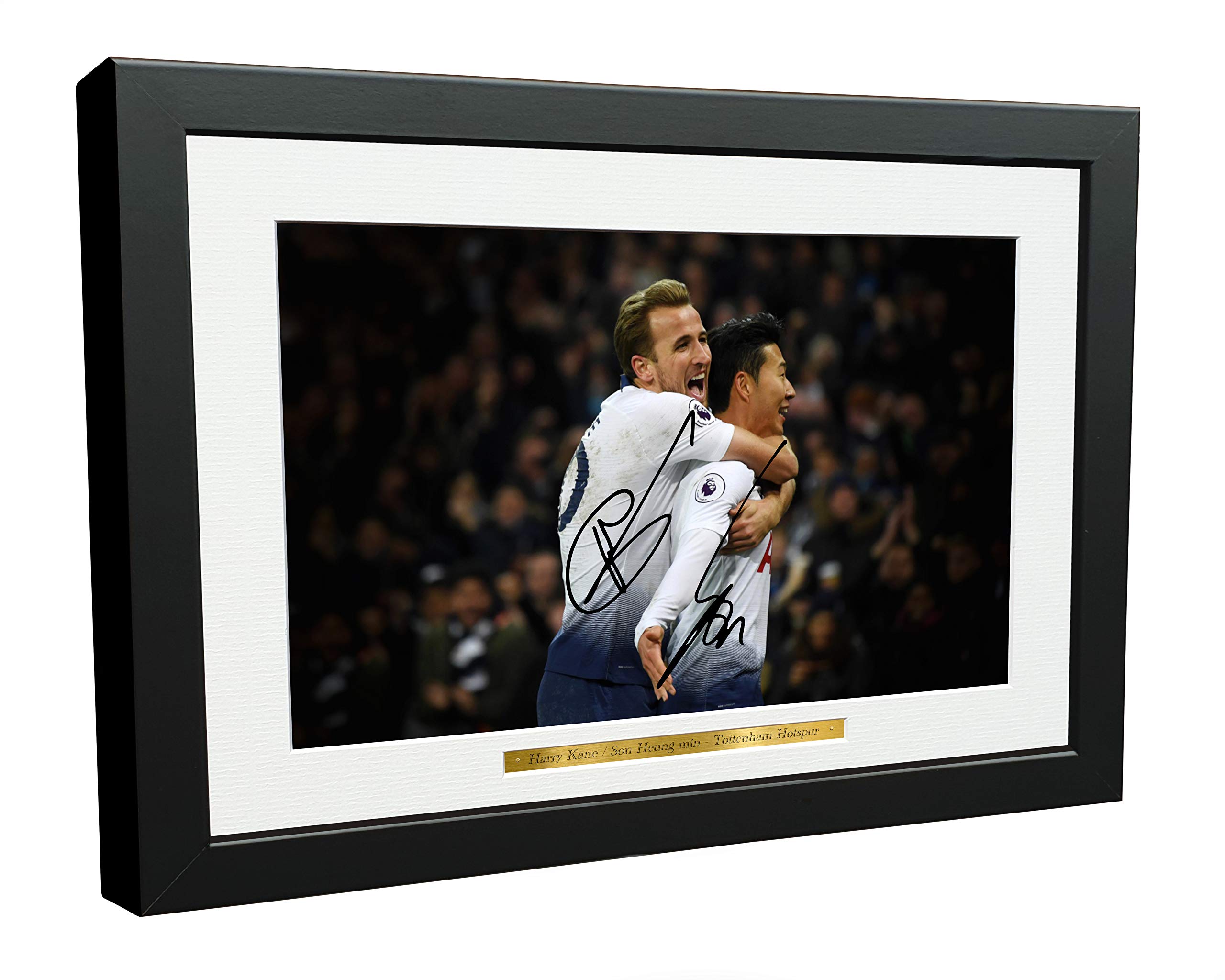Kitbags & Lockers 12x8 A4 Signed Harry Kane Son Heung min Tottenham Hotspur Spurs Autographed Photo Photograph Picture frame Gift 2