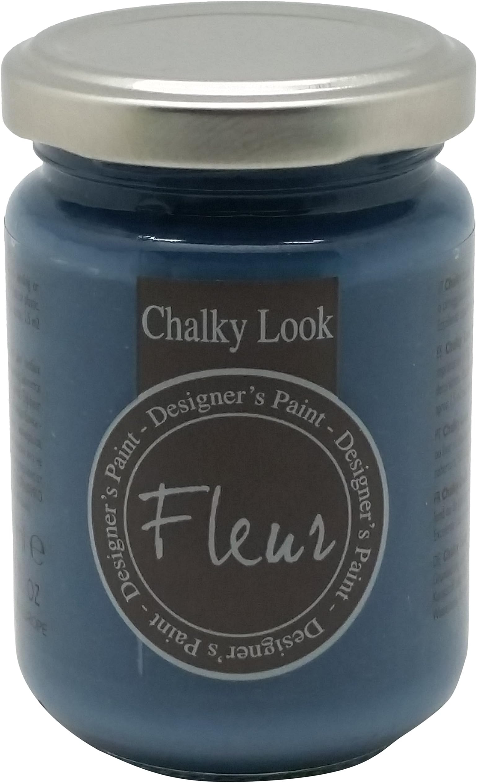 Fleur Paint 12091 Paint – Mineral (Base Water, 130 ml) Colour: Trendsetter Blue.