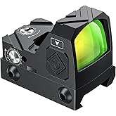 CVLIFE WolfCloak Motion Awake 2MOA Red/Green Dot Scope for RMR Cut Footprint, Shockproof and Waterproof Red Dot Sight, Open R