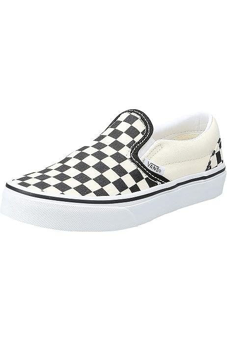 black and white checkered vans for girls