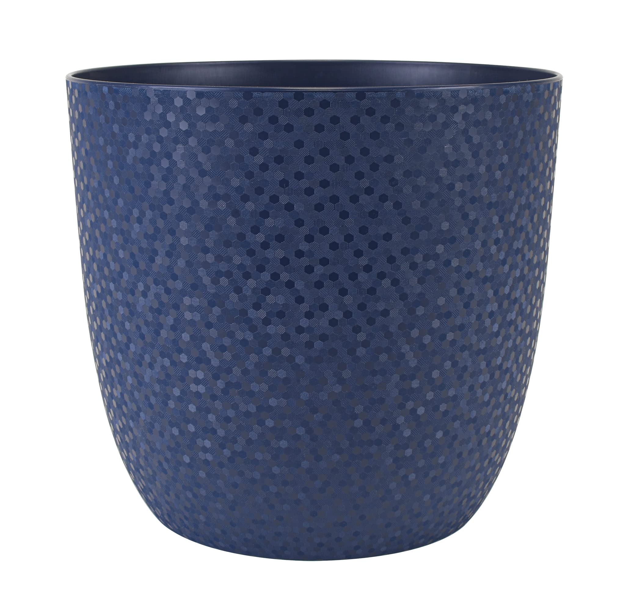 EDA - Opal Plant Pot Diameter 18.5 cm – Deep Blue