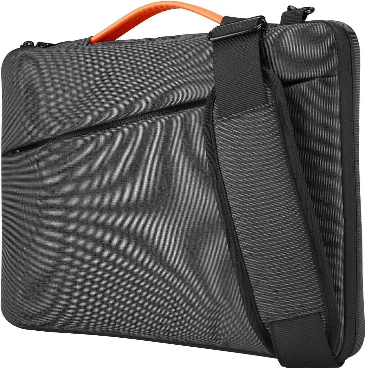 360° Protective Laptop Sleeve Case Bag, Ultrabook Notebook Carrying Case Handbag for13.3 Inch Old MacBook Air, Old MacBook Pro Retina 2012-2015| 15” MacBook Pro Touch Bar A1990 A1707 –Black