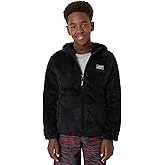 Eddie Bauer Kids' Zip Up - Kids' Full Zip Ultra Soft Sherpa Fleece Hoodie Sweatshirt for Boys and Girls (5-20)
