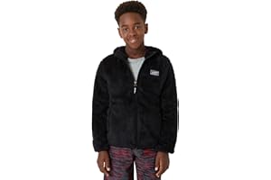 Eddie Bauer Kids' Zip Up - Kids' Full Zip Ultra Soft Sherpa Fleece Hoodie Sweatshirt for Boys and Girls (5-20)