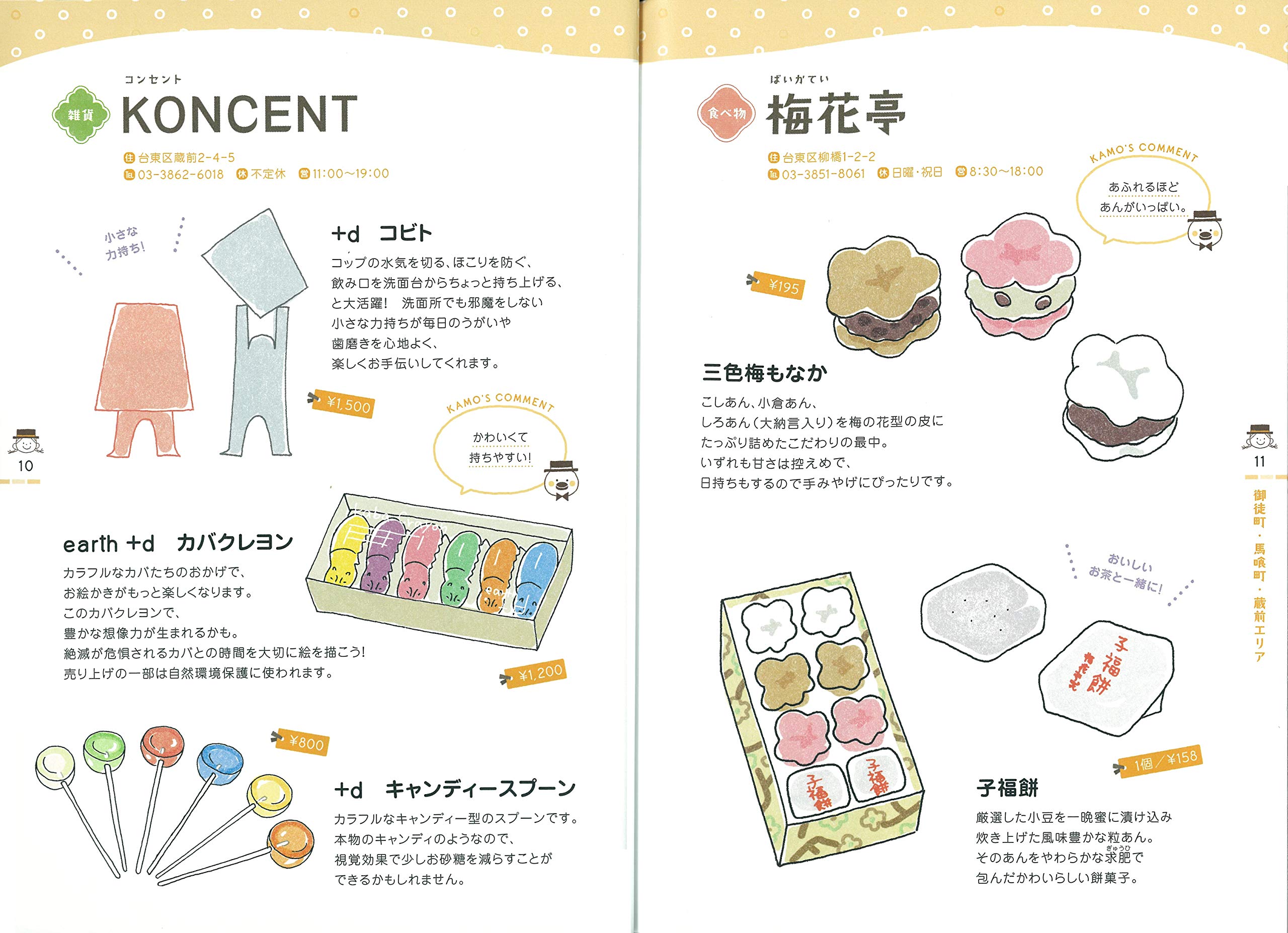 東京 下町みちくさ散歩 カモのイラストおみやげ手帖 カモ 本 通販 Amazon