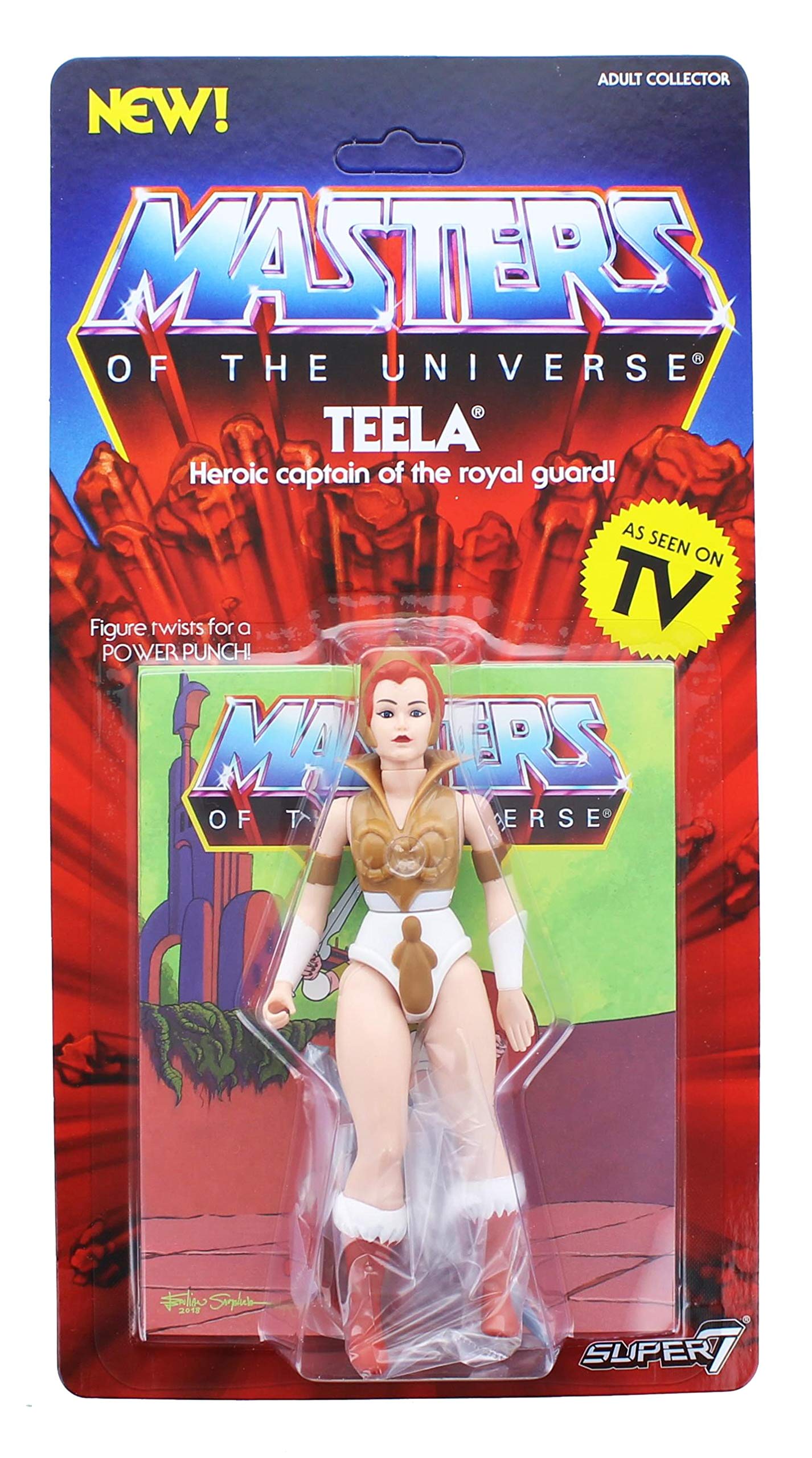 Super 7 Masters Of The Universe Retro Action Figure Teela