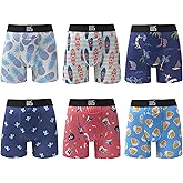 Warriors & Scholar Men’s Trunk Underwear – Moisture-wicking Trunk Boxer Briefs