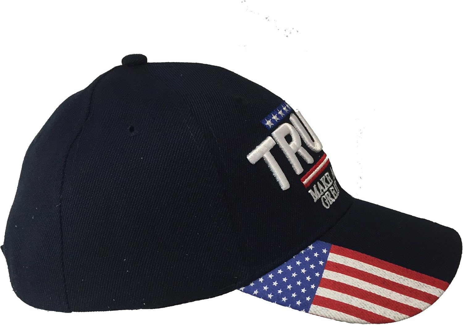 Trump 2020 Hat - Keep America Great 3D Embroidery American Flag Donald Trump MAGA Baseball Cap - Navy: Clothing