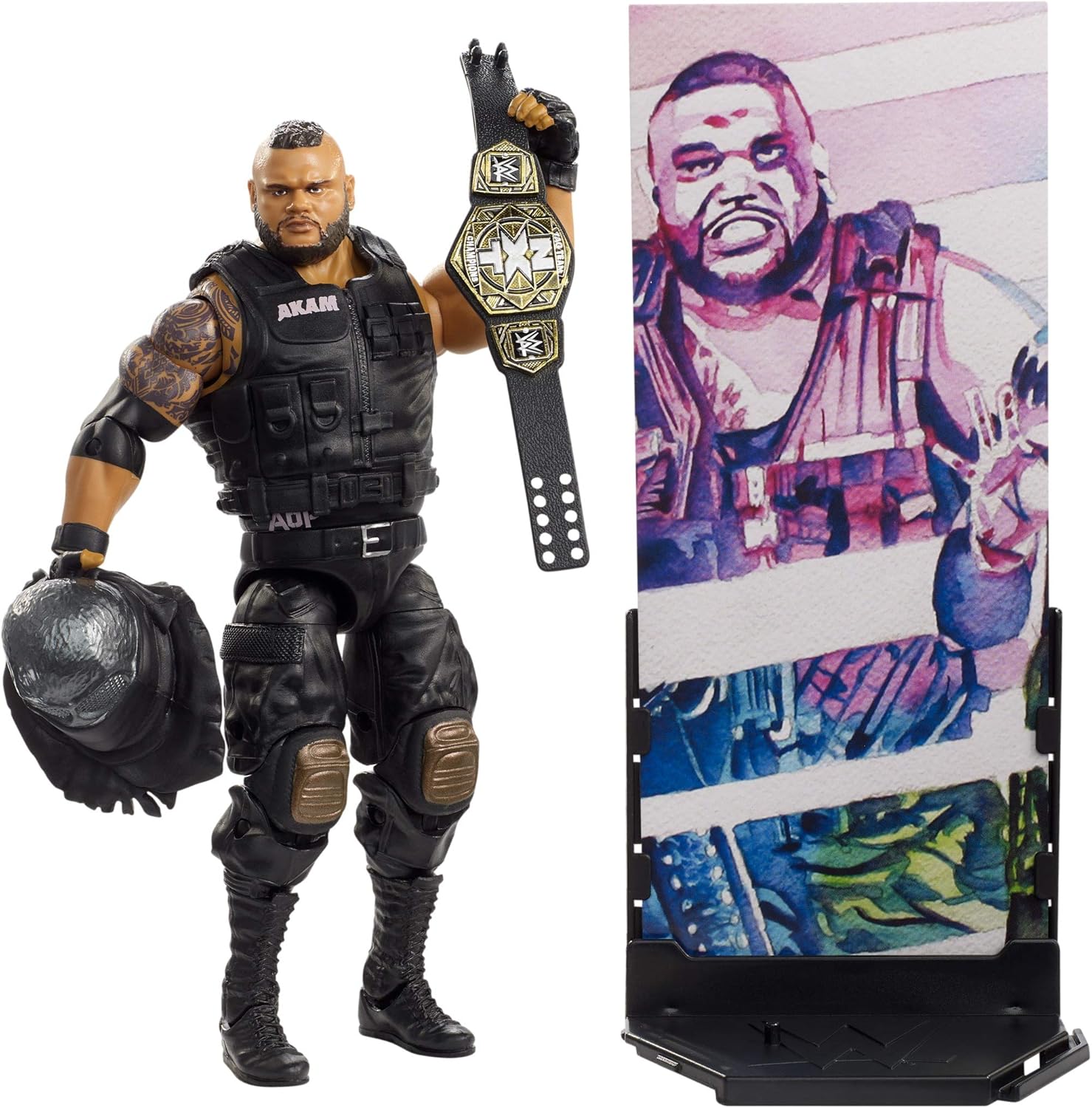 wwe akam action figure
