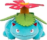 Pokémon Venusaur Plush 12-Inch Soft Plush with Authentic Details Official