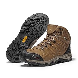 NORTIV 8 Men's Ankle High Waterproof Hiking Boots
