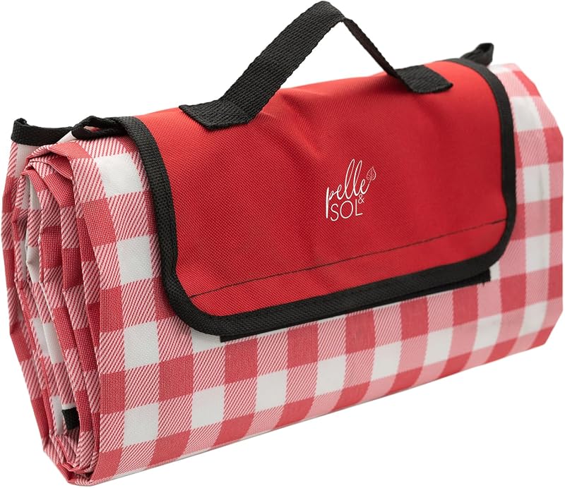 Pelle & Sol Picnic Blanket 200x140 cm Waterproof Sandproof Foldable