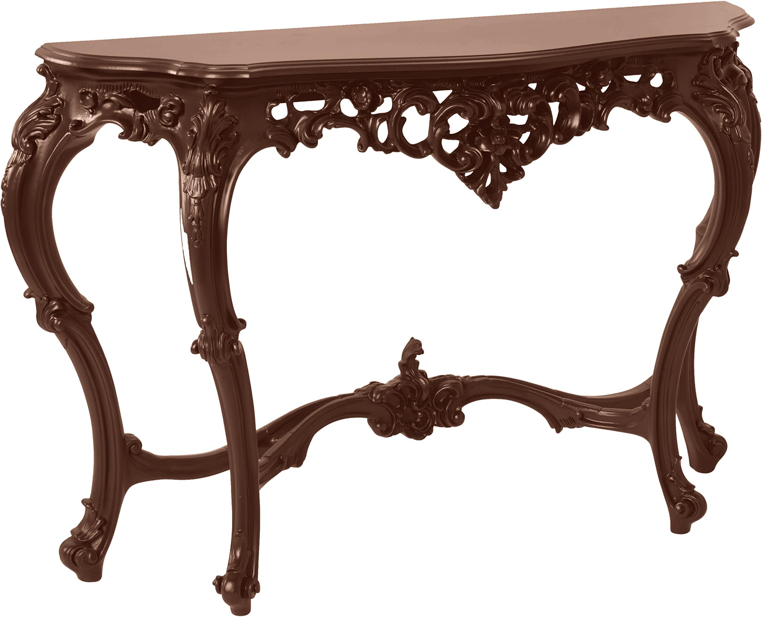 POLaRT Designs Console Table Truffle Chocolate Finish