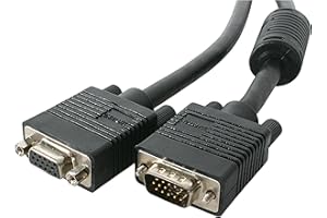 StarTech.com MXT101HQ_25 25-Feet Coax High Resolution VGA Monitor Extension Cable HD15, M/F