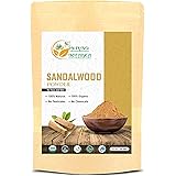 Herbs Botanica Chandan (Sandalwood) Powder Organic 100gm / 3.52 oz For Skin, Face Pack, Face Mask, Worship Tilak, Auspicious 