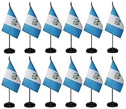 Guatemala Flags Guatemalan Desk Flags Set Small