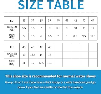 womens water shoes size 12