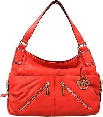 michael kors orange handbag