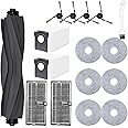 DianSung Replacement Part for Dreame X40 Ultra / X40 Pro / S30 Pro Ultra Vacuum Cleaner,Roller Brush + 6 Mop Pads + 2 Dust Bag + 4 Side Brushes + 2 Filter