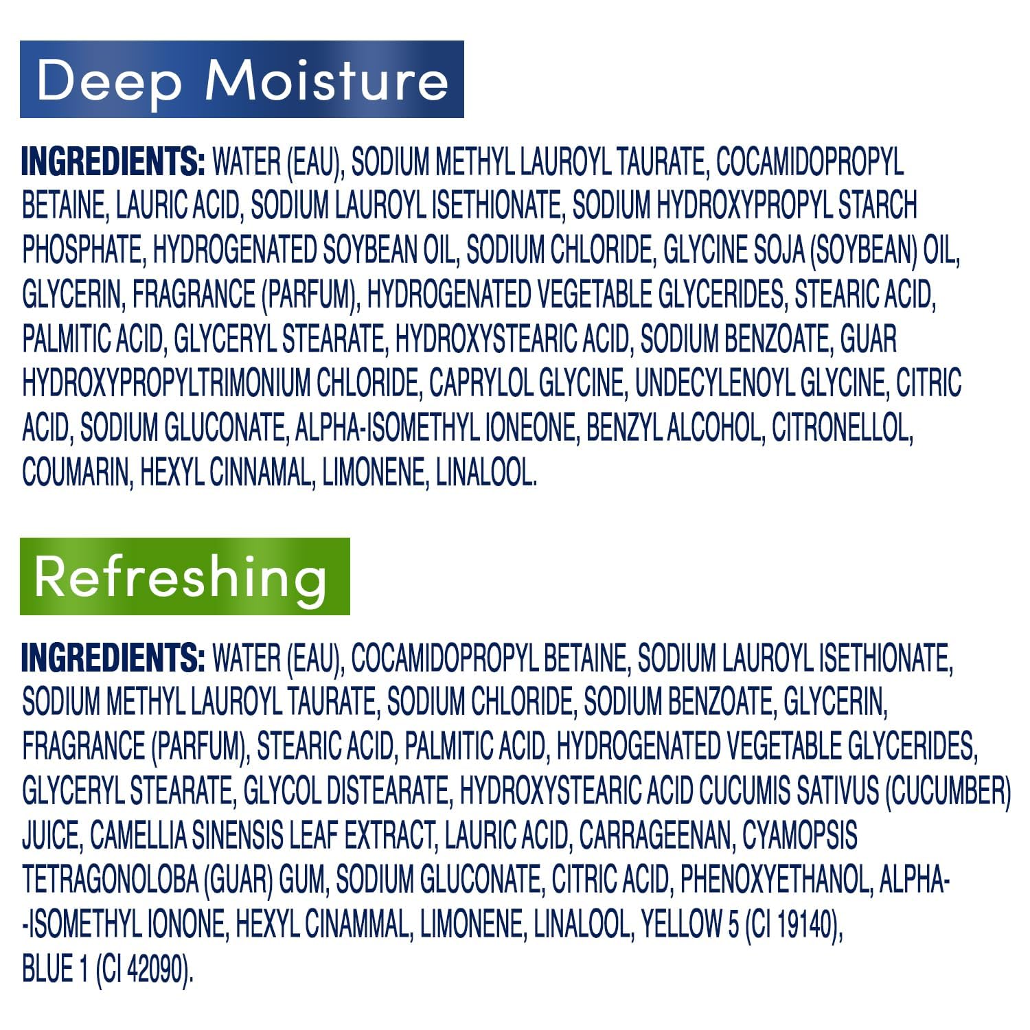 Dove Body Wash Travel Essentials Variety 2-Pack – Refreshing Cucumber & Green Tea + Deep Moisture Nourishing Body Washes, 3 Oz Ea