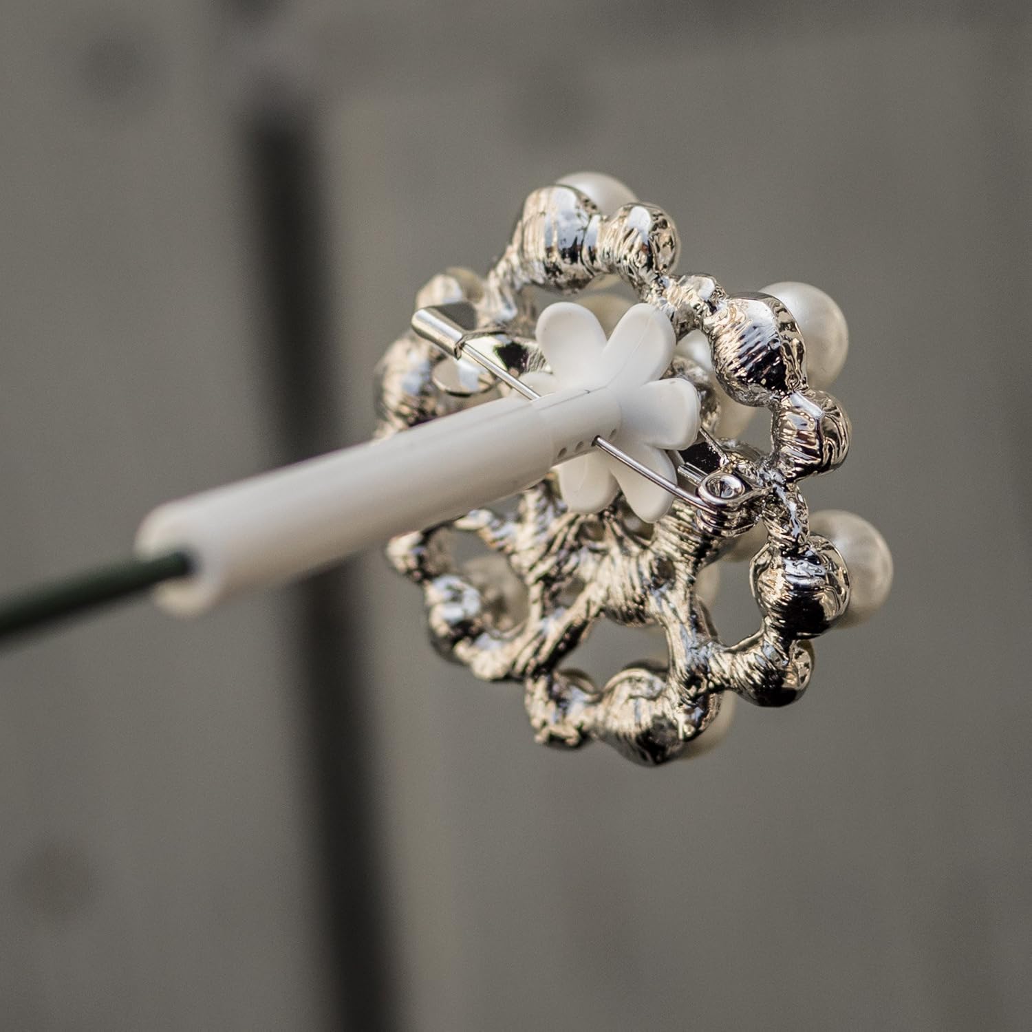 12 Brooch Bouquet Stems Easy & Readytopin for DIY Bouquets