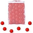 GUESVOT Ball Pit Balls for Kids, Plastic Refill 2.2 Inch Balls, 100 Pack, Bright Colors, Phthalate and BPA Free, Includes a Reusable Storage Bag with Zipper