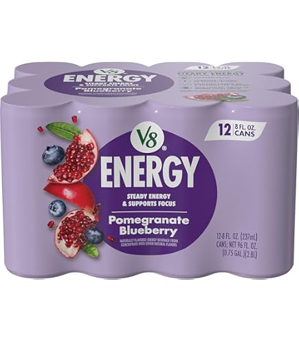 Amazon.com : V8 +Energy, Healthy Energy Drink, Natural Energy from
